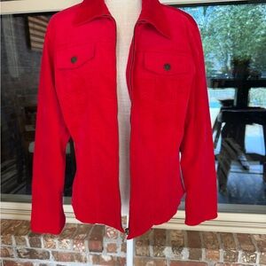 Coldwater Creek Bold Red Outerwear